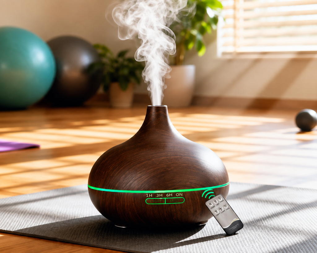 Aura Haven Aromatherapy Essential Oil Diffuser with Remote Control