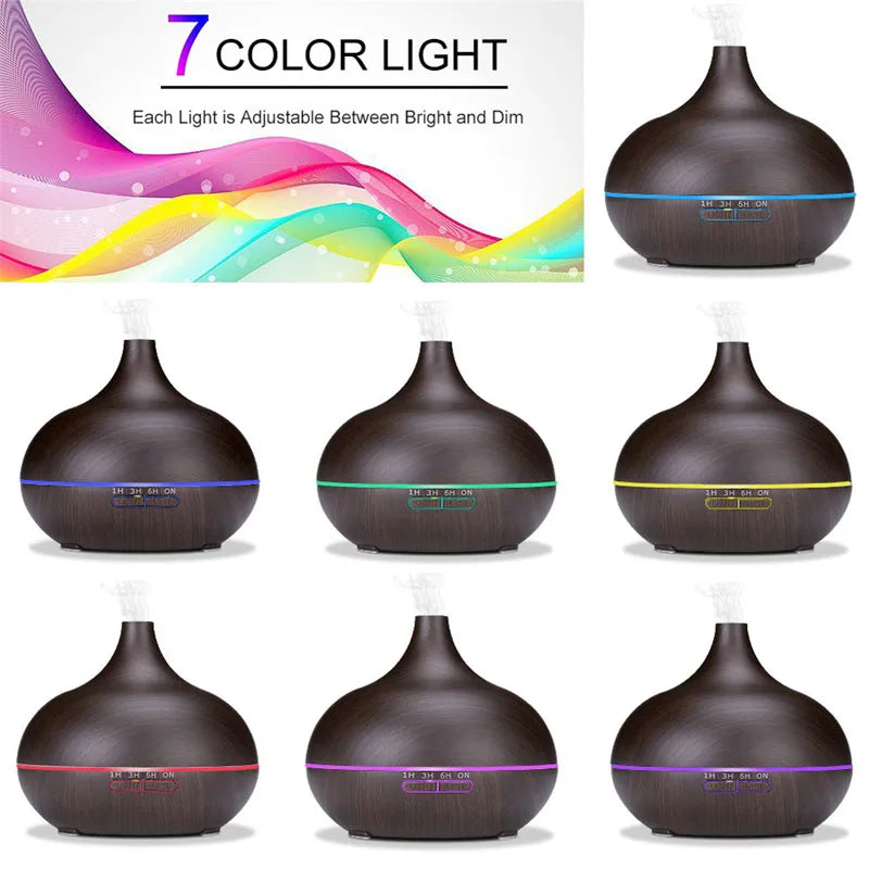 Aura Haven Aromatherapy Essential Oil Diffuser with Remote Control